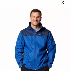 Columbia Men’s Rain Jacket Glennaker Lake II—Like New!